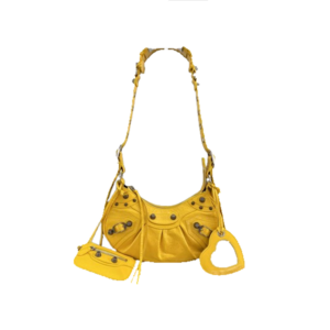 Women’s Le Cagole XS Shoulder Bag in Light yellow