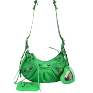 Women’s Le Cagole Large Shoulder Bag in  green