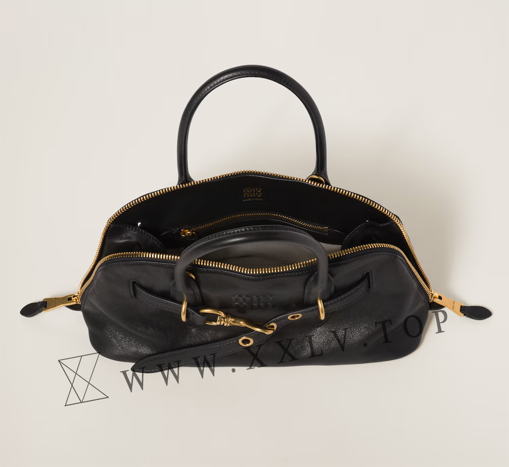 Aventure nappa leather top-handle bag - Image 3