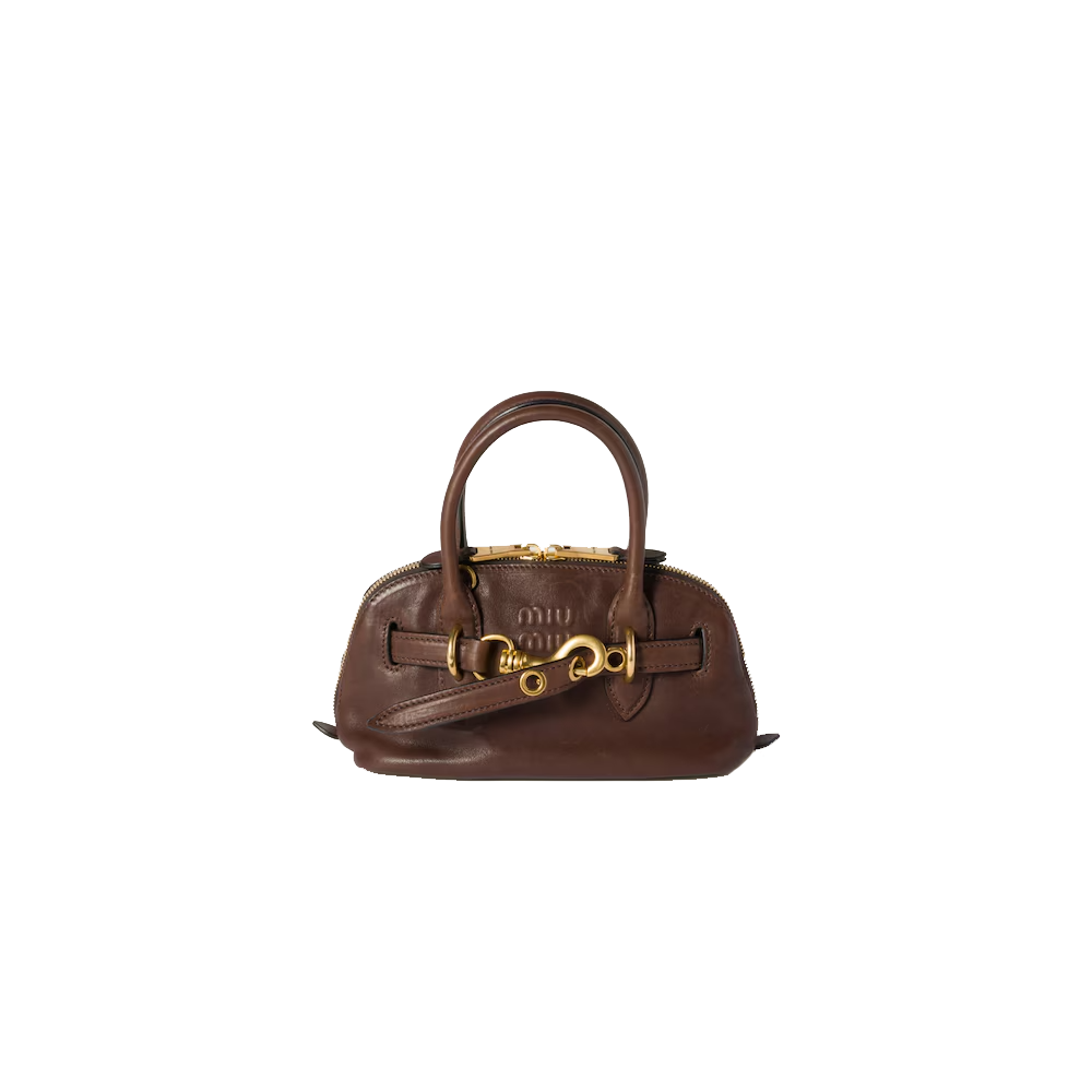 Aventure mini nappa leather bag