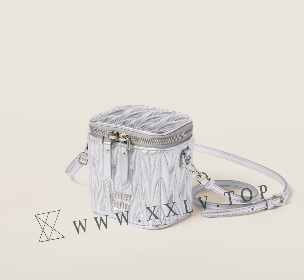 Matelassé nappa leather micro bag - Image 5