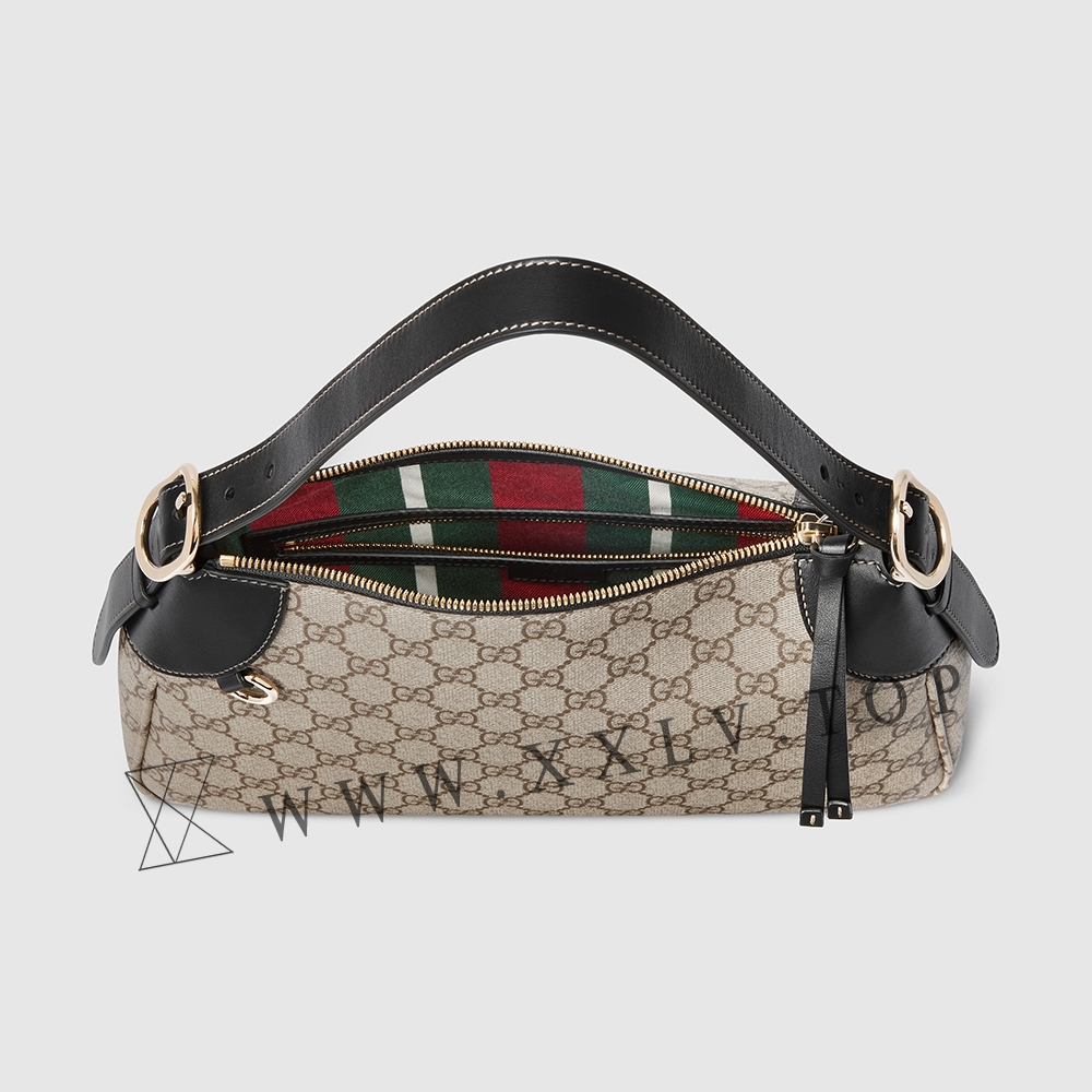 GG Emblem medium shoulder bag - Image 3