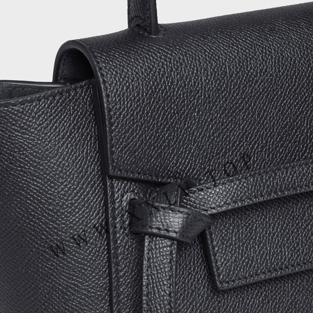 Nano Belt bag in grained calfskin - Image 2