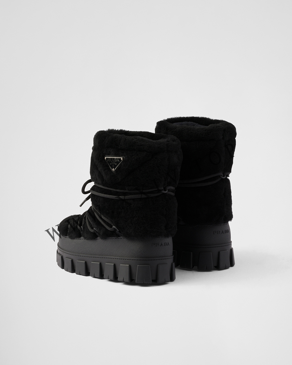 Shearling après ski booties - Image 5