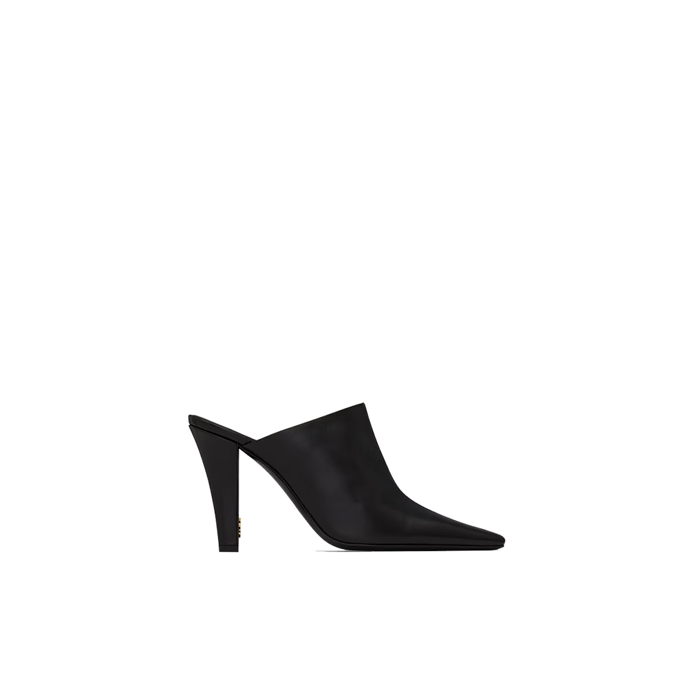 JILL mules in smooth leather