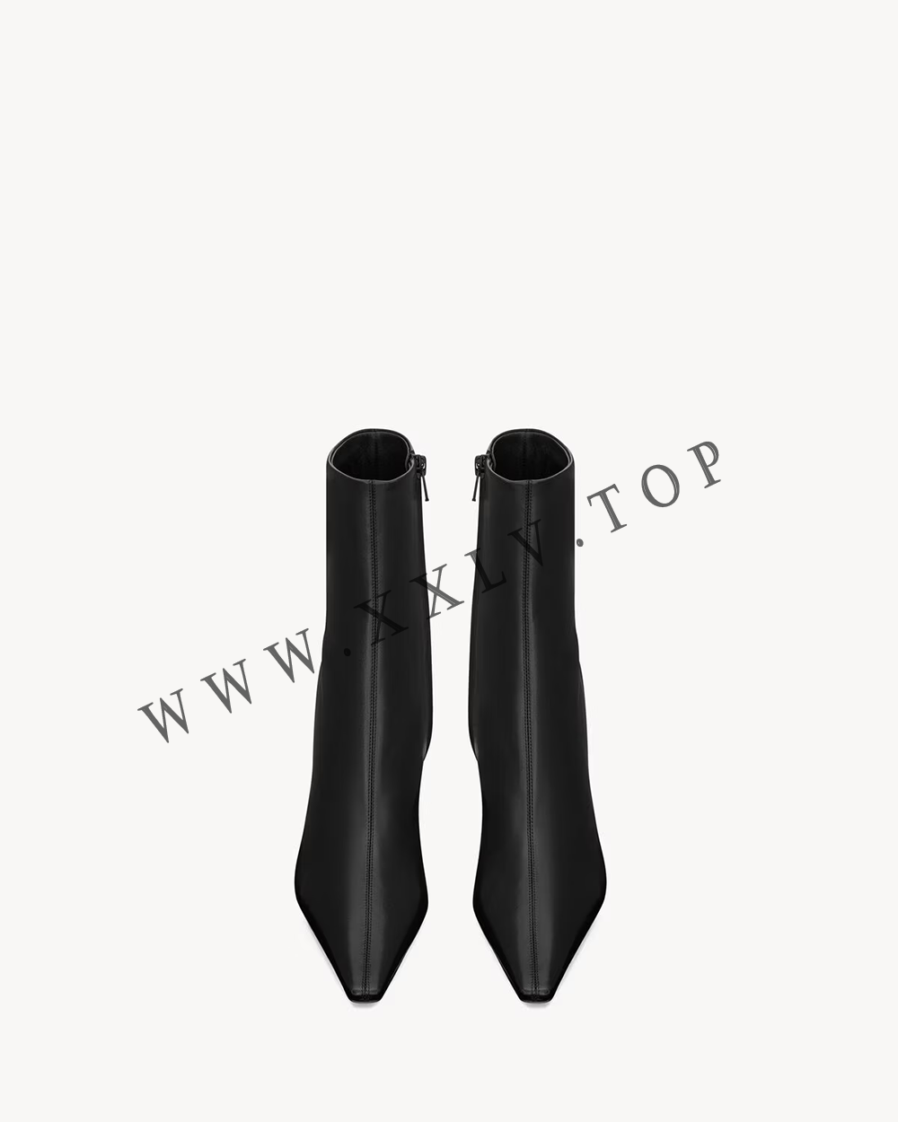 ASHLEY booties in smooth leather - Image 4