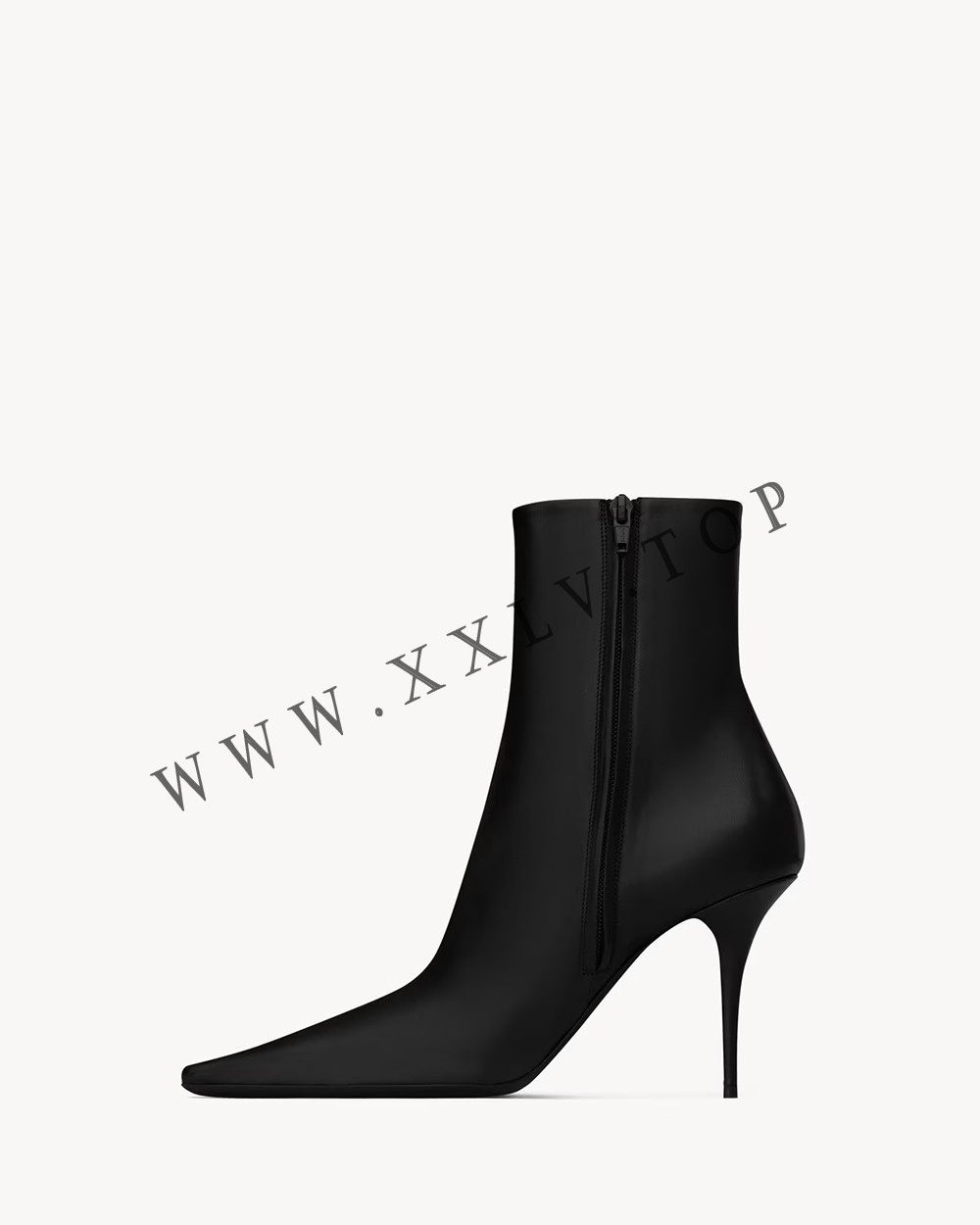 ASHLEY booties in smooth leather - Image 2