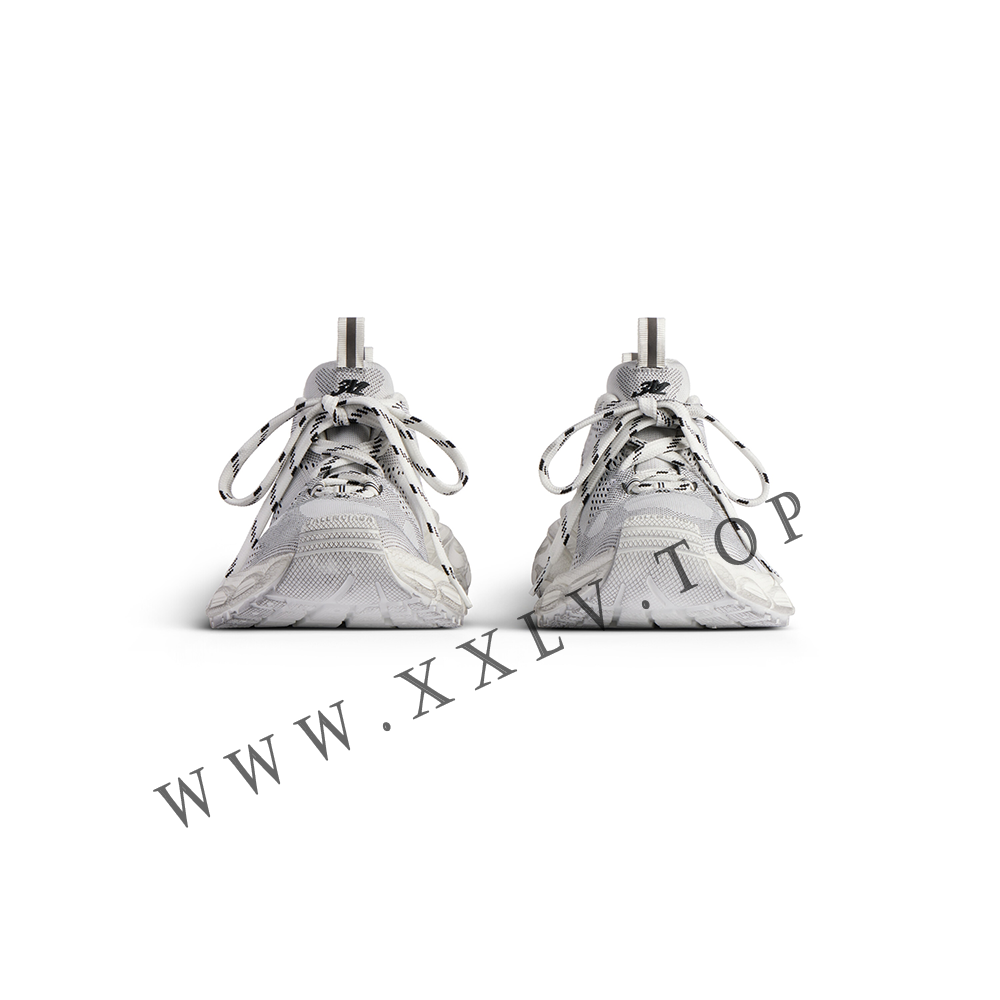 Women's Under ArmourĀ® 3xl Knit Sneaker in White/black - Image 5