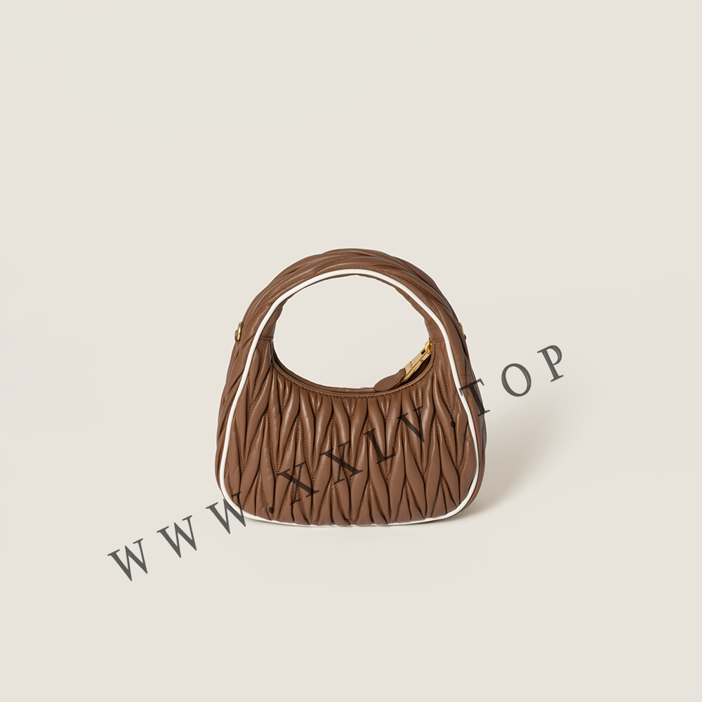 Wander matelassé nappa leather bag - Image 2