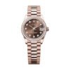 rolex datejust 31mm everose gold ladies watch (top quality)